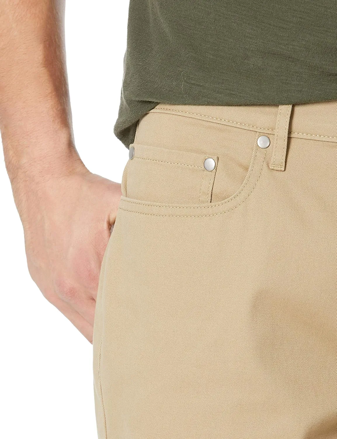 Amazon Essentials Men's Straight-fit 9" Inseam Stretch 5-Pocket Short
