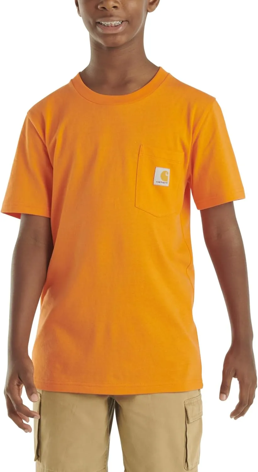 Carhartt Kids' Short Sleeve Pocket T-Shirt Tee Shirt