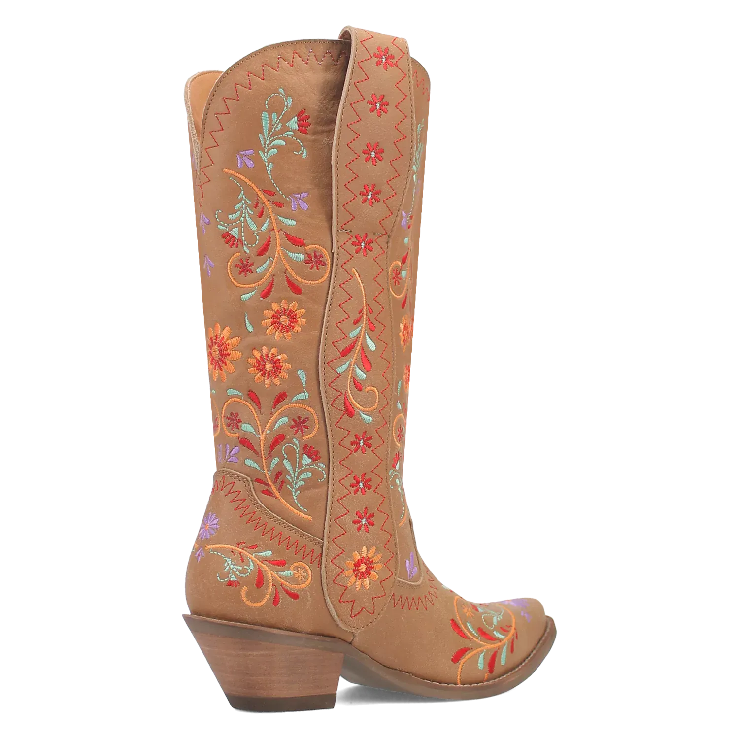 Dingo Beetle Juice - Women's Suede Leather Cowgirl Boots