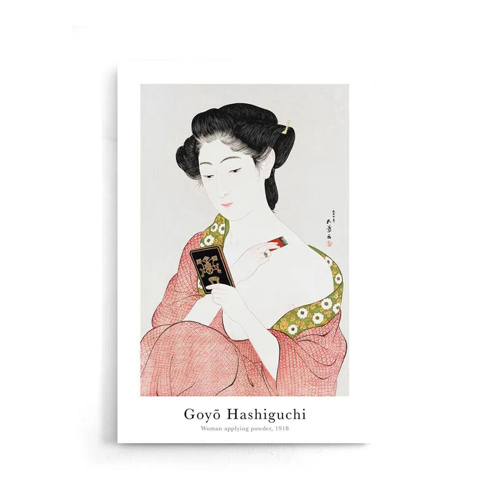 Goyō Hashiguchi - Woman Applying Powder