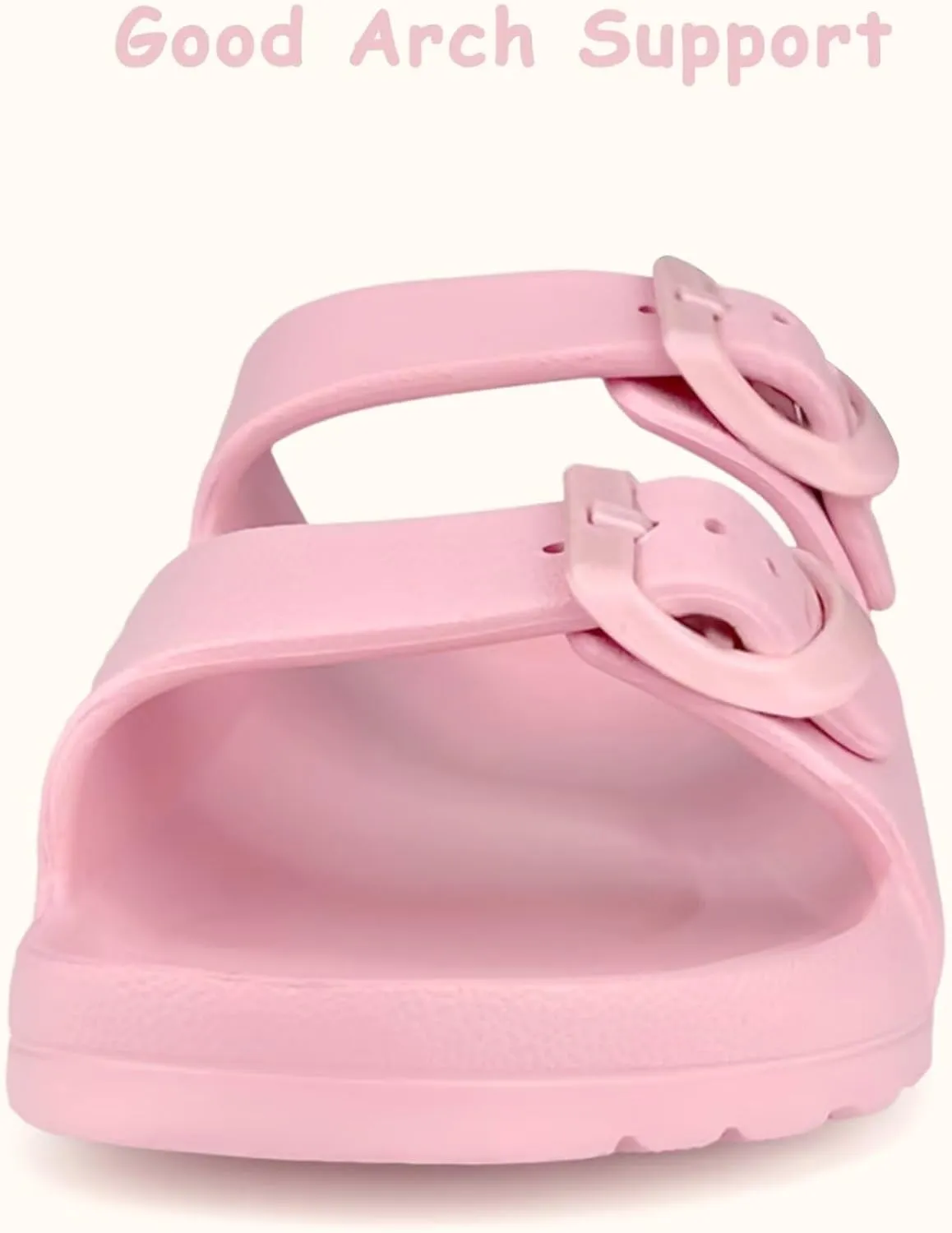 Kids Slide Sandals Boys Girls Buckle Adjustable EVA Slipper Sandals
