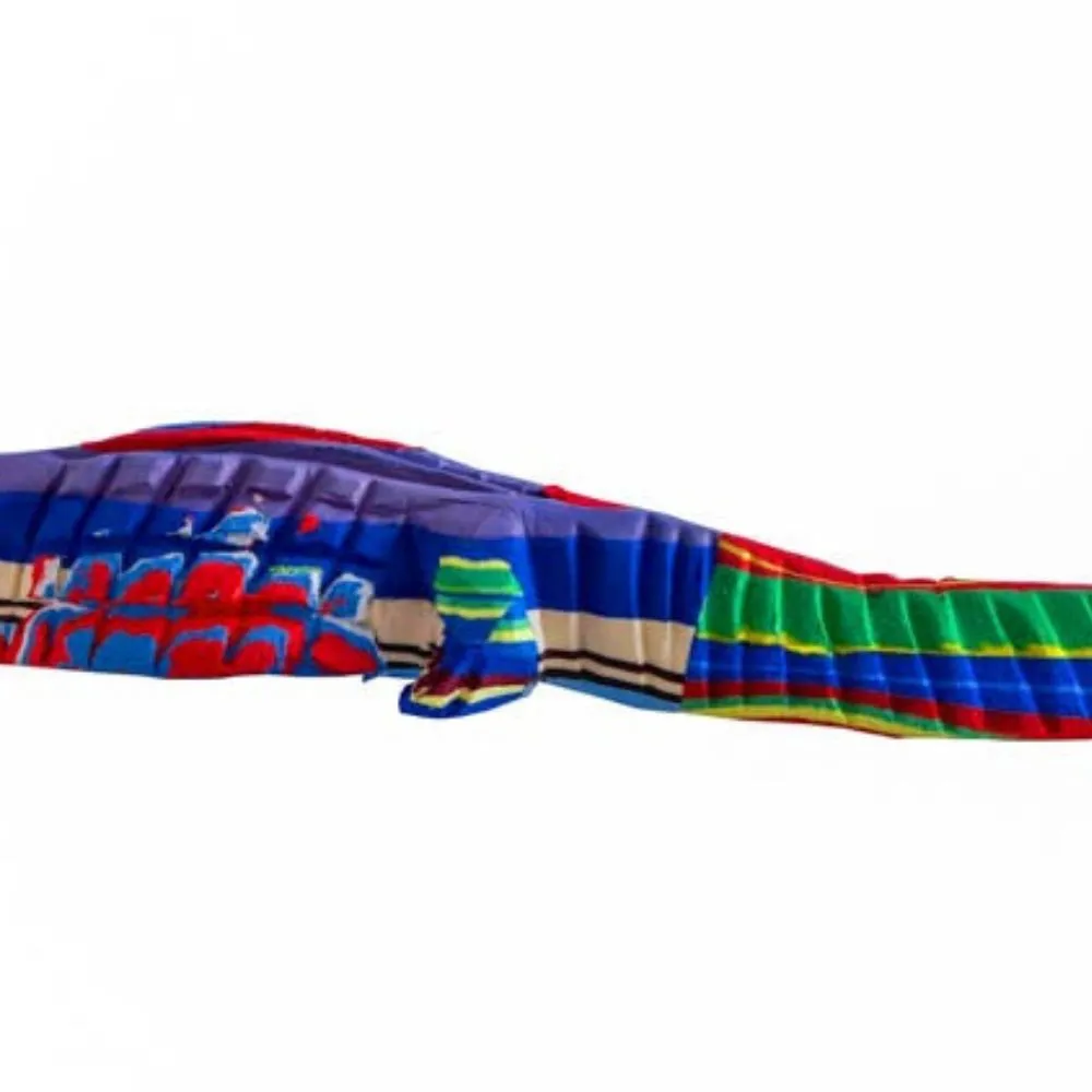 Large Recycled Flip Flop Alligator Figurine