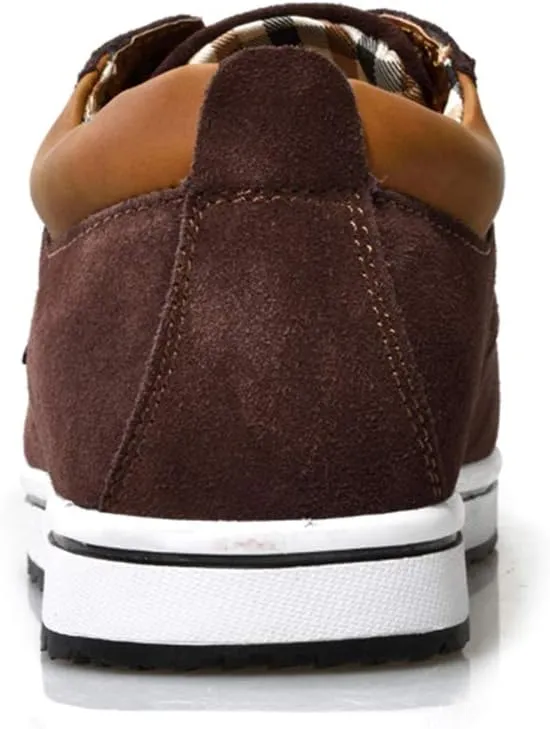 Men's Casual Oxford Shoes 2.36 Inches Invisible Height Elevator Shoes Invisible Height Lifting Shoes Lace Up Flannelette Cowhide Leather Dress Shoes - Hidden Heel