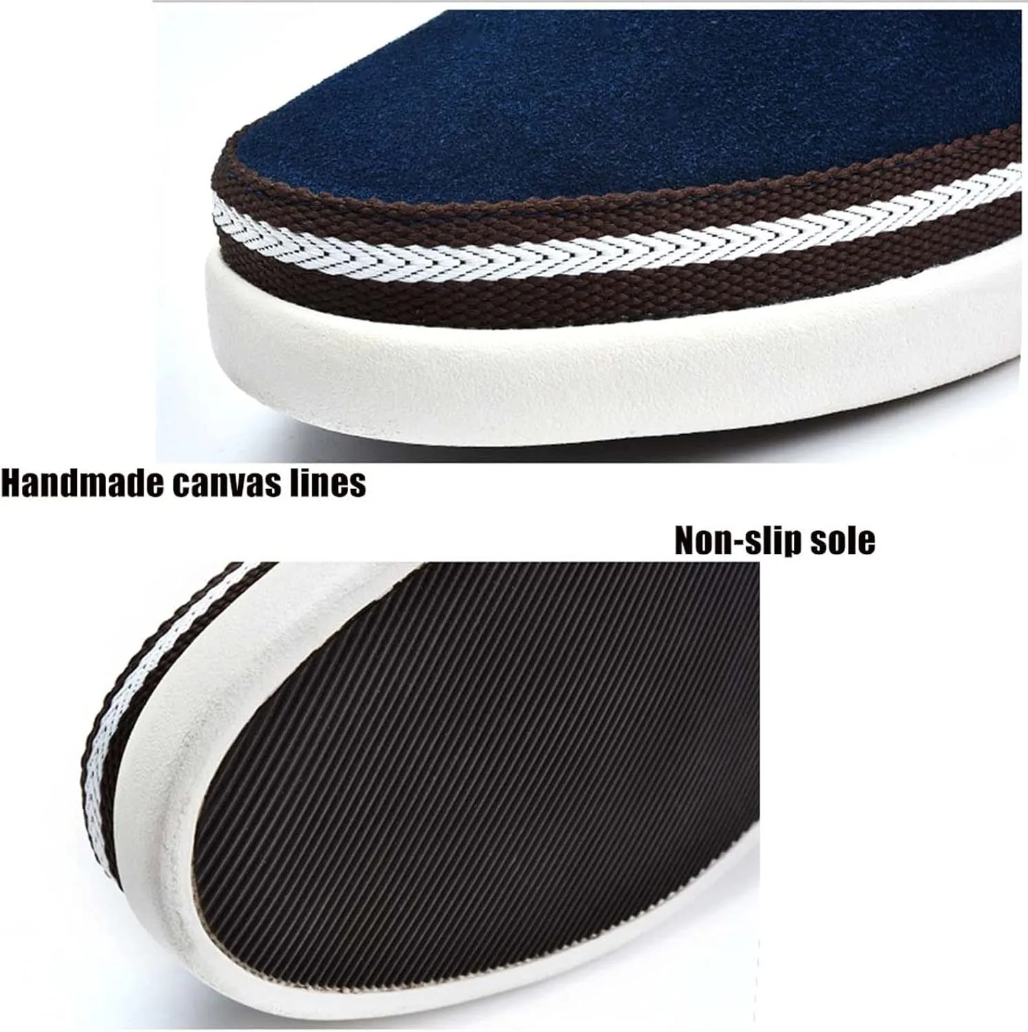 Men's Casual Oxford Shoes 2.36 Inches Invisible Height Elevator Shoes Invisible Height Lifting Shoes Lace Up Flannelette Cowhide Leather Dress Shoes - Hidden Heel