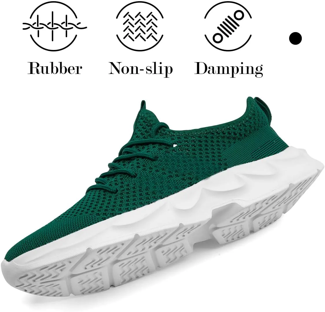 Mens Fashion Running Walking Shoes Sport Outdoor Casual Tennis Workout Gym Shoes Lightweight Comfortable Fitness Sneakers for Men Fashion Work Athletic