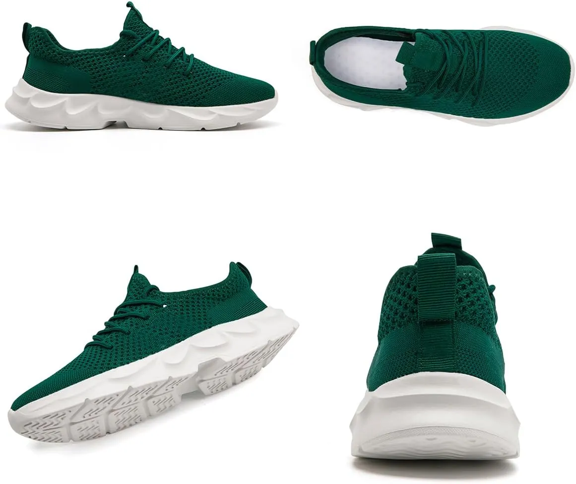 Mens Fashion Running Walking Shoes Sport Outdoor Casual Tennis Workout Gym Shoes Lightweight Comfortable Fitness Sneakers for Men Fashion Work Athletic