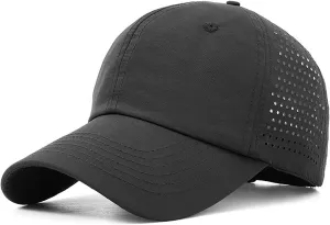 Oversized XXL XL Men's Basebal Cap Waterproof Quick Drying Large Hat Mesh Big Head Hats Adjustable Running Hat