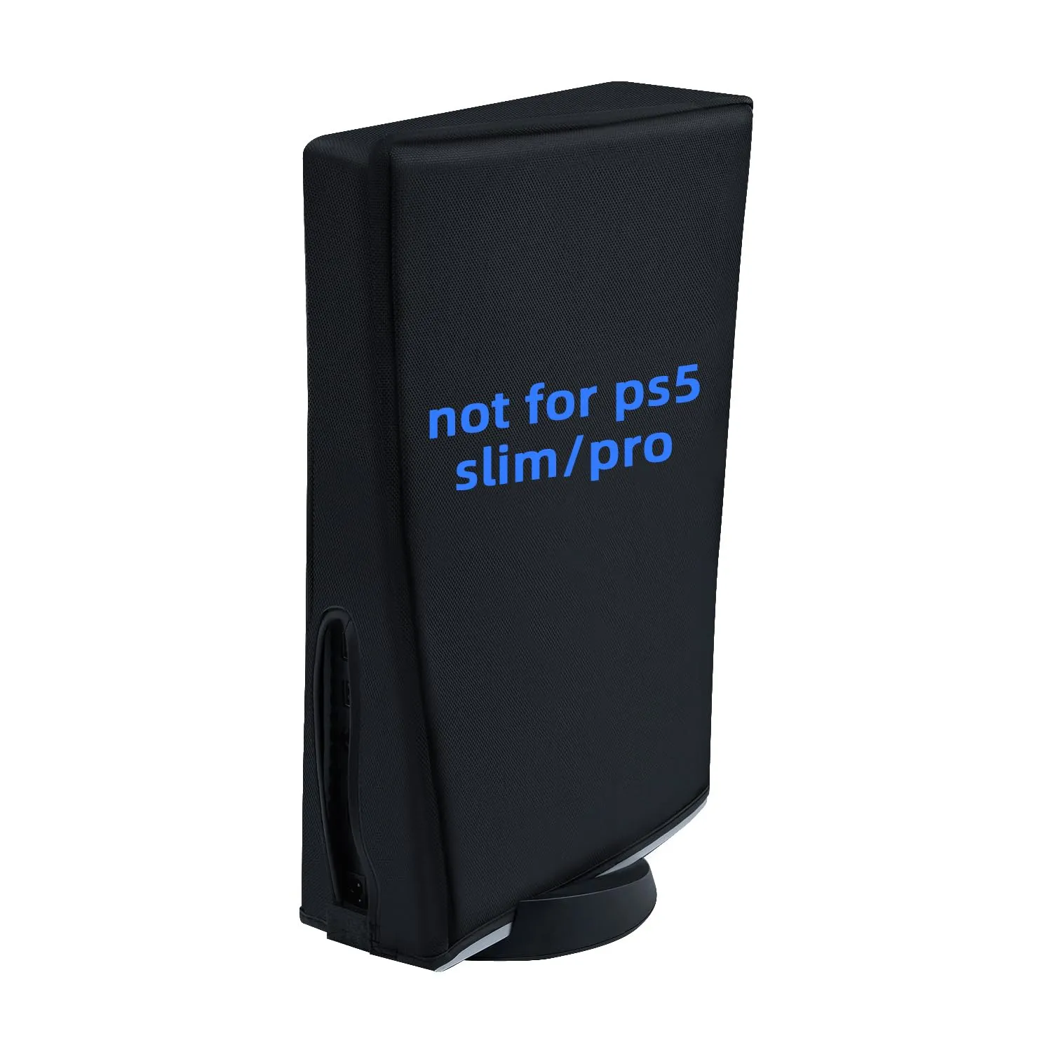 Wigearss vertical Mode Dust Cover for PS5 Console 1680D Oxford Cloth Anti-Scratch Waterproof Dust Guard Backend Cutaway Design (Not for PS5 Slim/PS5 Pro)