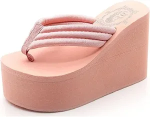 Womens Wedge Sandals Platform Sandals Women Chunky Wedge flip flops Sandals for Women